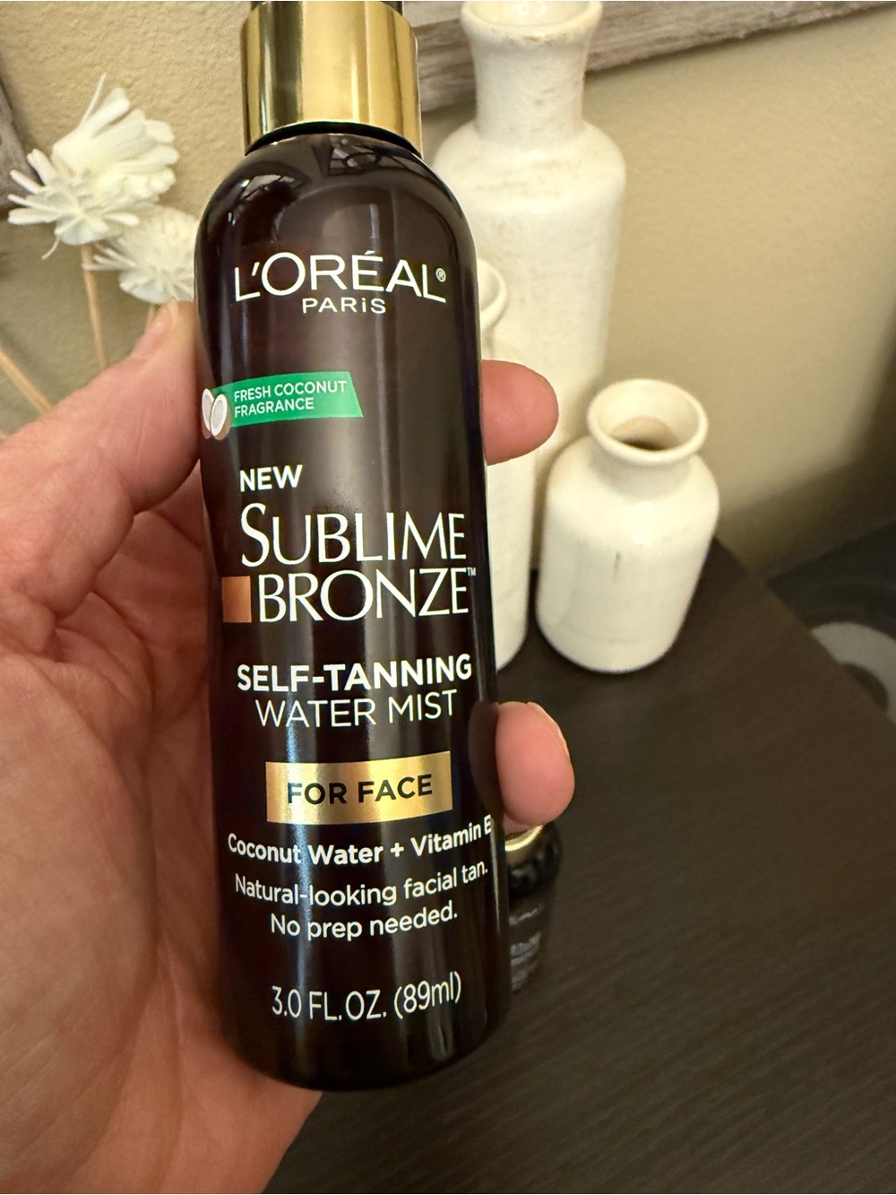 L'Oréal Sublime Bronze Self Tanning Water Mist Spray - Face 3 Oz Bundle of 3 New - Picture 2 of 5